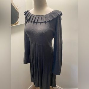 Jessica Howard Sweater-Knit Long-Sleeve Dress - Large